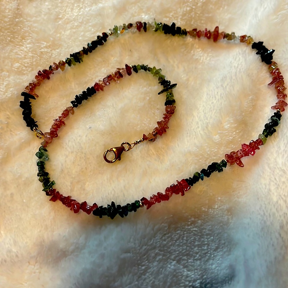 Tourmaline necklace
